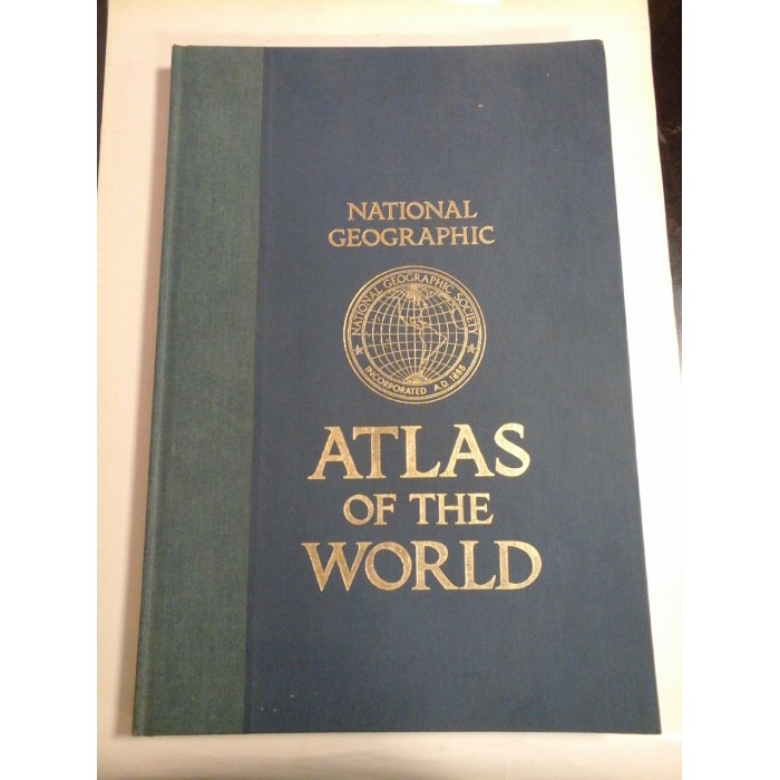 ATLAS OF THE WORLD (format mare 47/32 cm.) - NATIONAL GEOGRAPHIC ATLAS OF THE WORLD (format mare 47/32 cm.) - NATIONAL GEOGRAPHIC